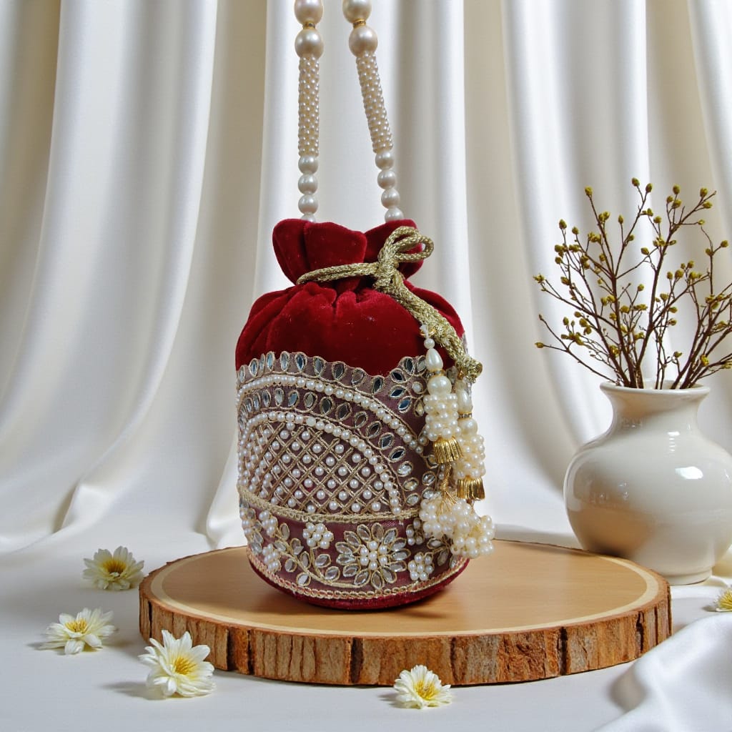 VRPS Potli Bag | Handcrafted Ethnic Bag | SWIS-3945
