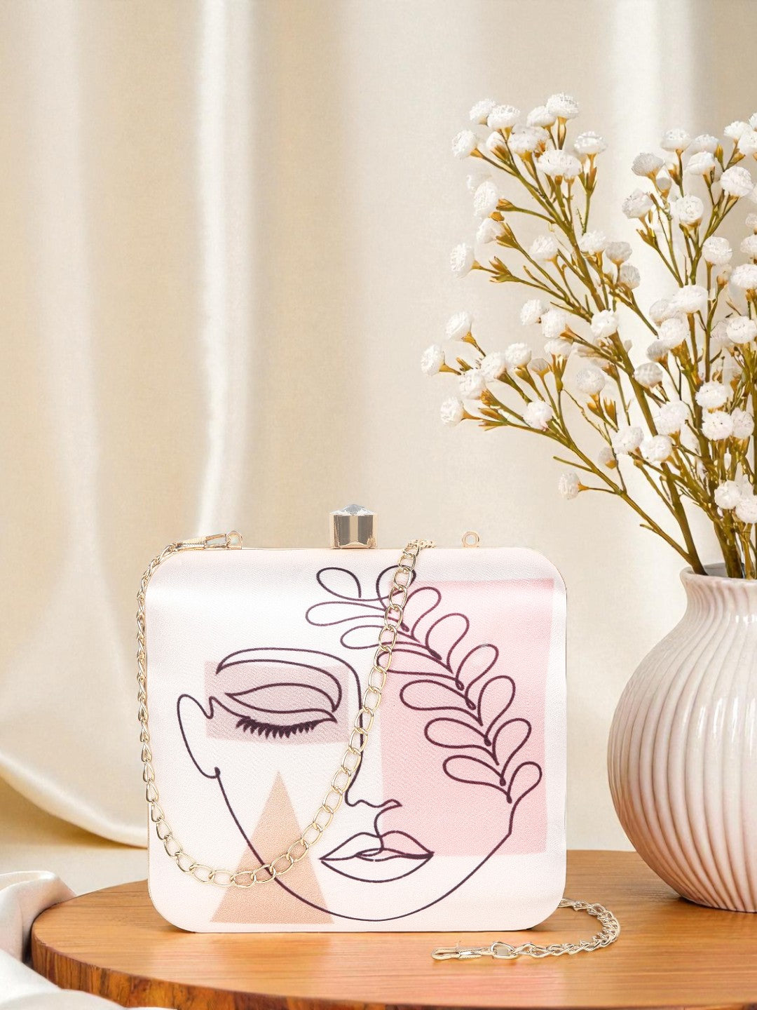 VRPS Printed Clutch | Handcrafted Ethnic Bag | SWIS-397