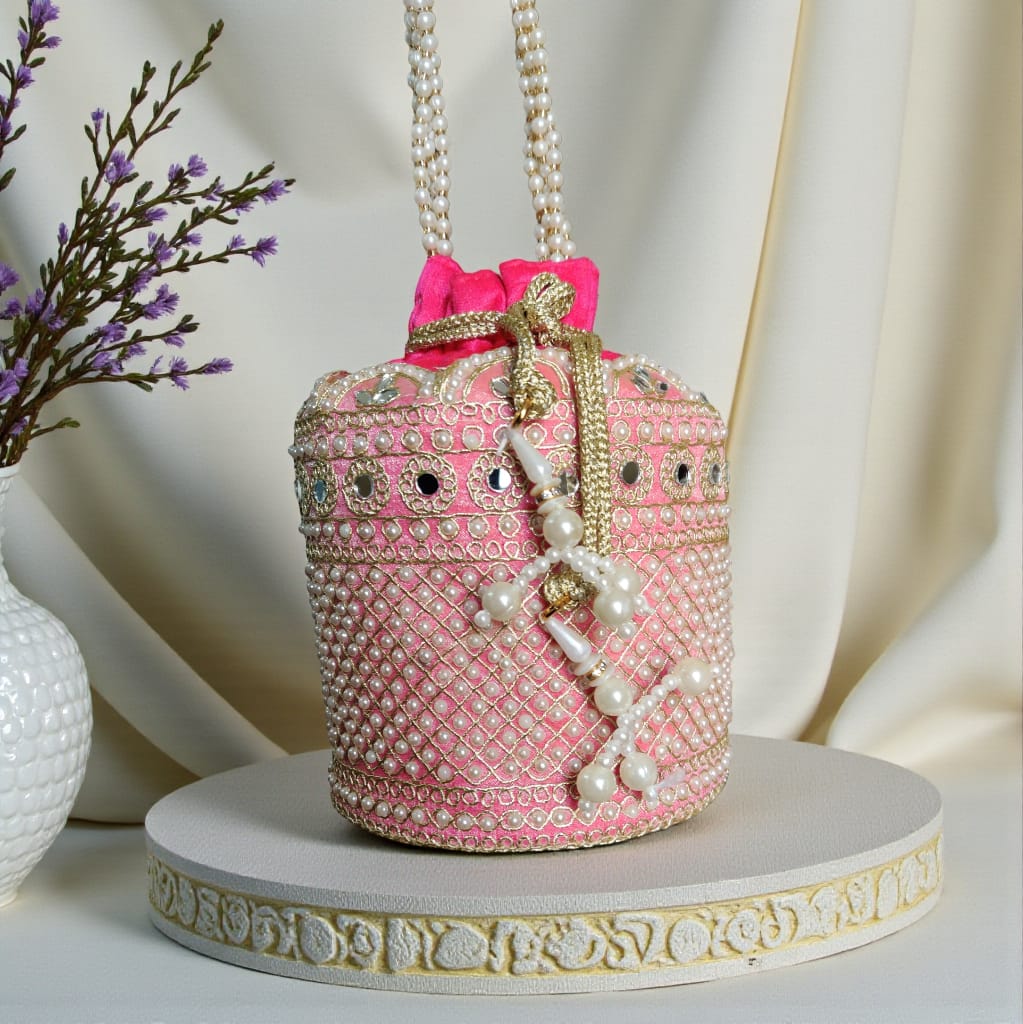 VRPS Potli Bag | Handcrafted Ethnic Bag | SWIS-3980 | Additional Angle