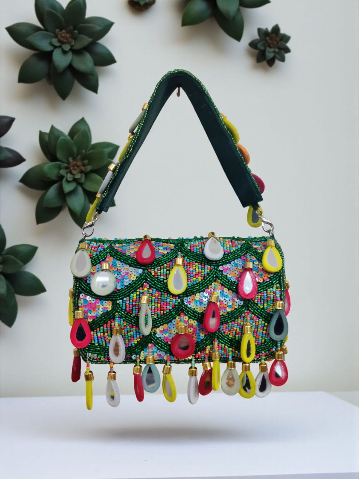 VRPS Flap Bag | Handcrafted Ethnic Bag | SWIS-4012