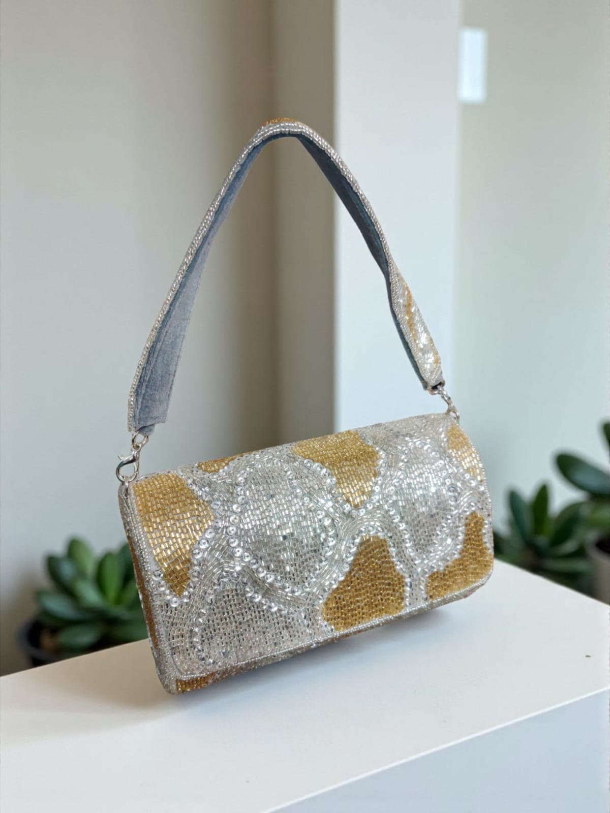 VRPS Flap Bag | Handcrafted Ethnic Bag | SWIS-4020