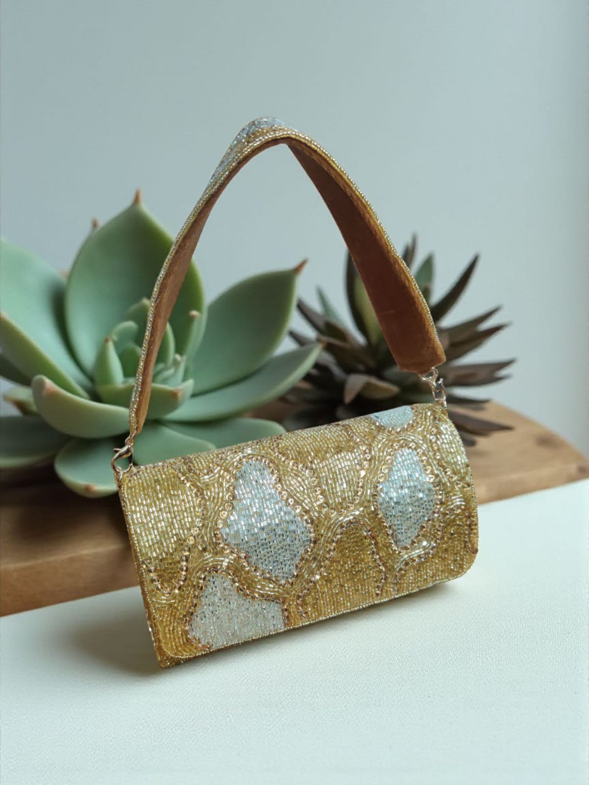 VRPS Flap Bag | Handcrafted Ethnic Bag | SWIS-4021 | Additional Angle