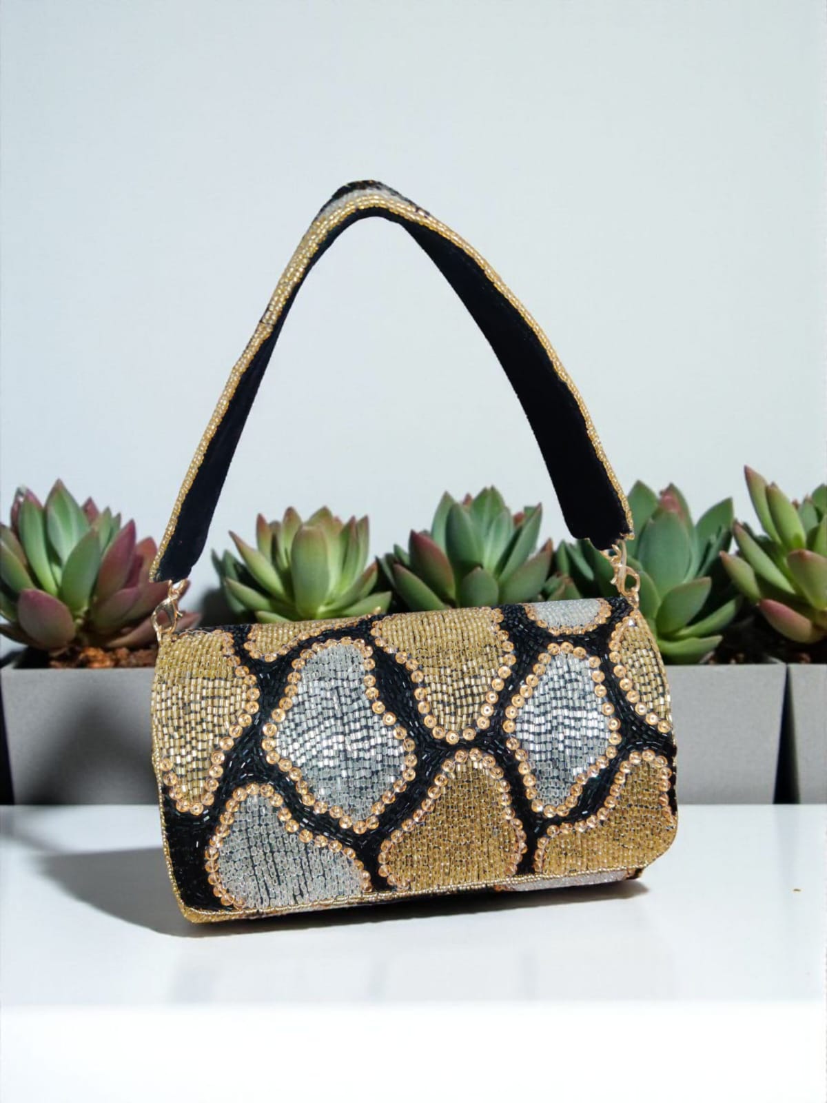VRPS Flap Bag | Handcrafted Ethnic Bag | SWIS-4023