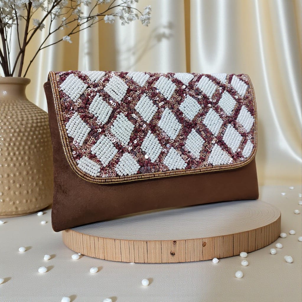 VRPS Flap Bag | Handcrafted Ethnic Bag | SWIS-4062 | Additional Angle