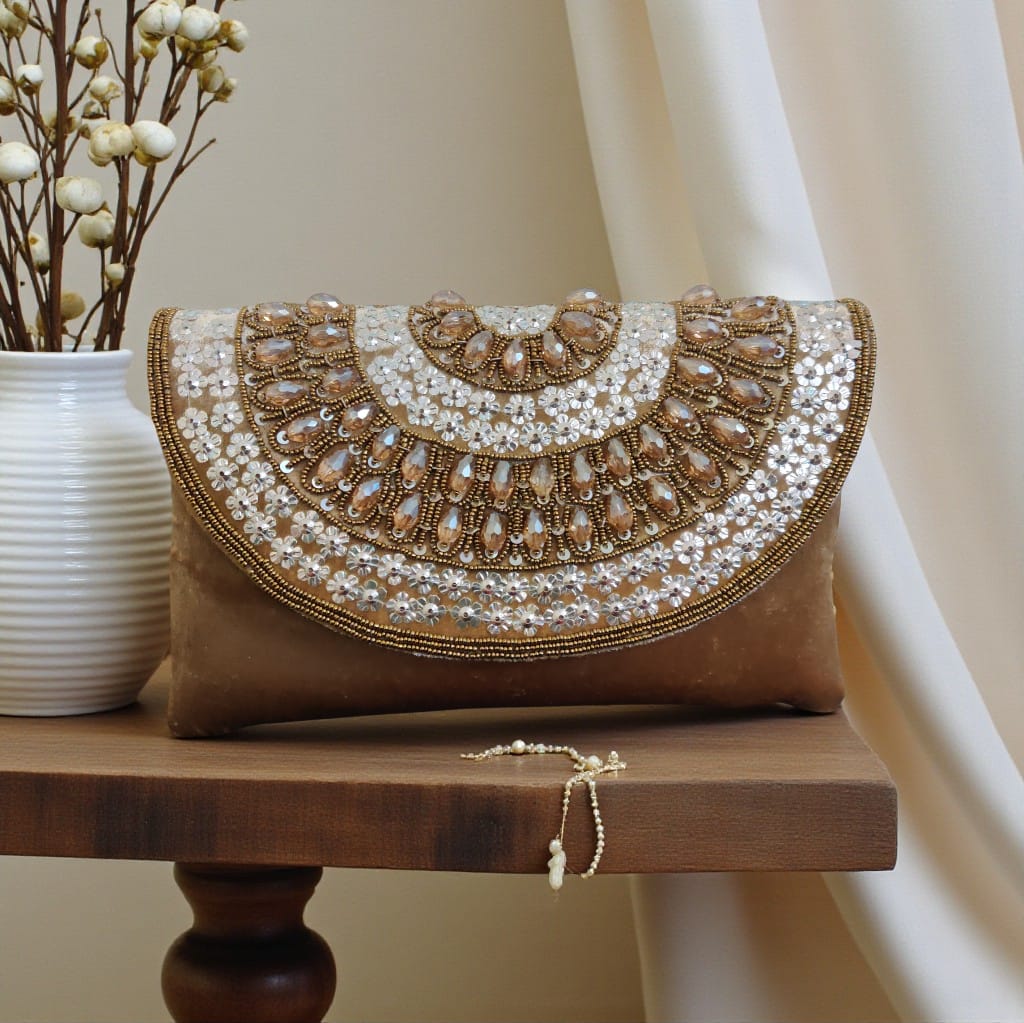 VRPS Flap Bag | Handcrafted Ethnic Bag | SWIS-4071 | Additional Angle