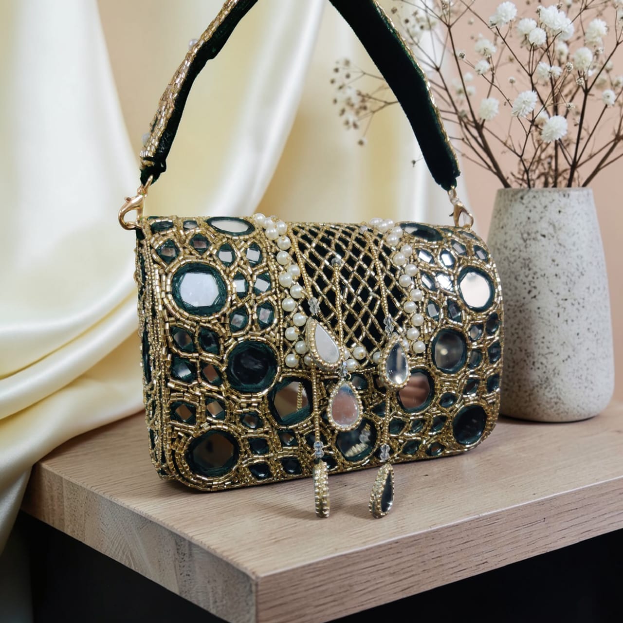 VRPS Flap Bag | Handcrafted Ethnic Bag | SWIS-4089