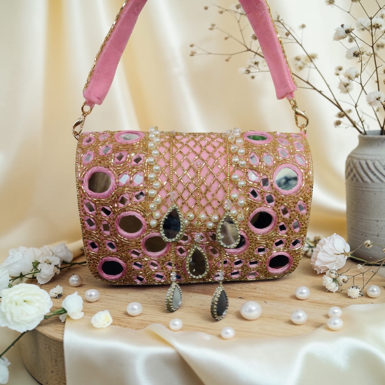 VRPS Flap Bag | Handcrafted Ethnic Bag | SWIS-4095