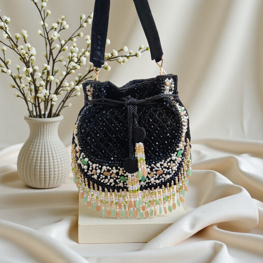VRPS Potli Bag | Handcrafted Ethnic Bag | SWIS-4098 | Additional Angle
