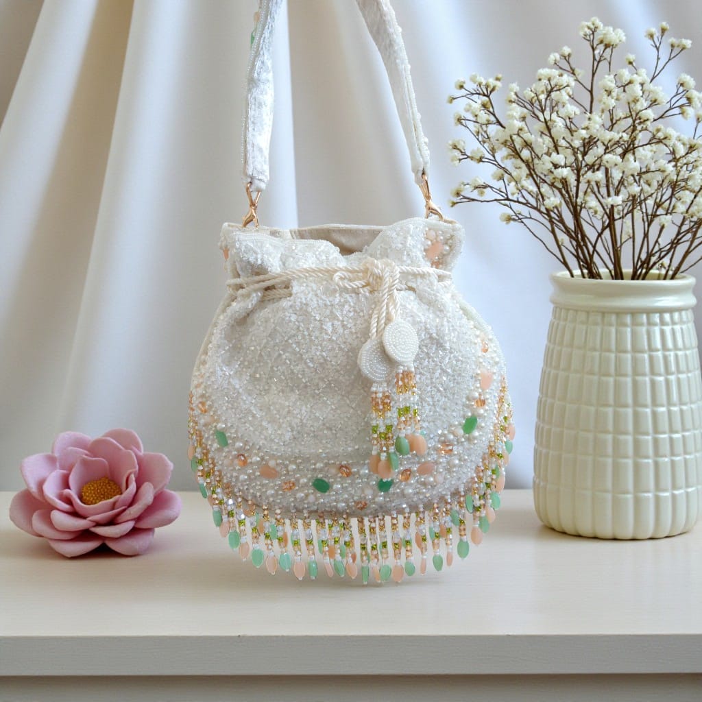 VRPS Potli Bag | Handcrafted Ethnic Bag | SWIS-4101 | Additional Angle