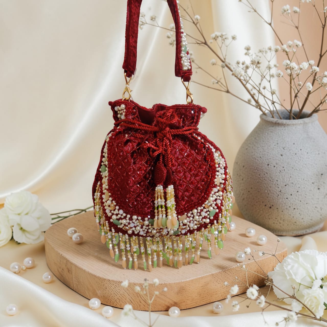 VRPS Potli Bag | Handcrafted Ethnic Bag | SWIS-4103