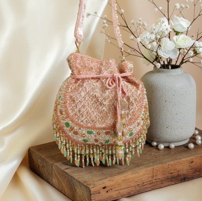 VRPS Potli Bag | Handcrafted Ethnic Bag | SWIS-4104 | Additional Angle
