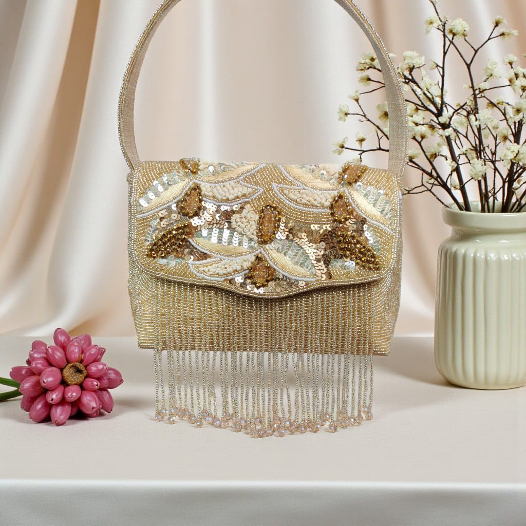 VRPS Flap Bag | Handcrafted Ethnic Bag | SWIS-4129 | Additional Angle