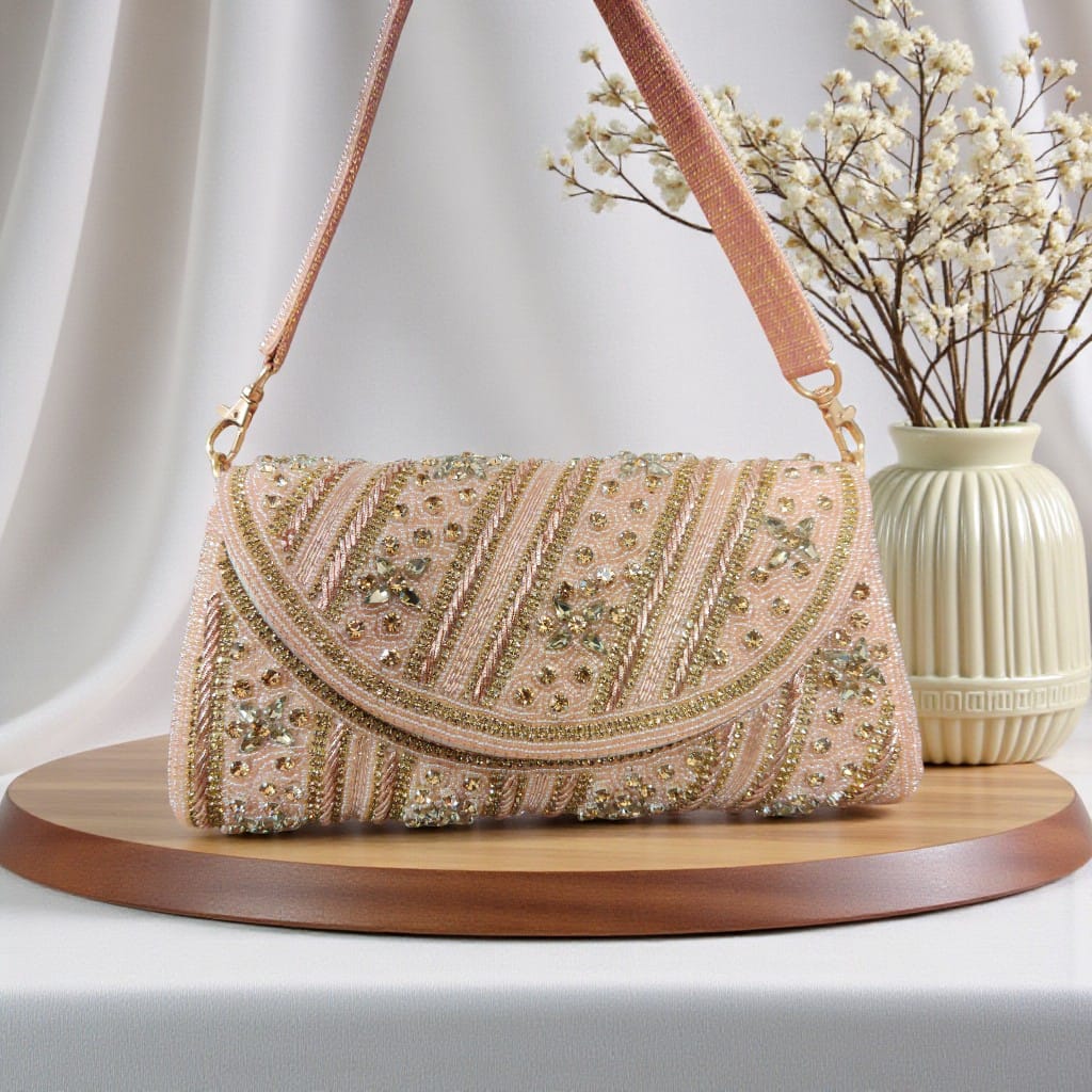 VRPS Flap Bag | Handcrafted Ethnic Bag | SWIS-4137 | Additional Angle