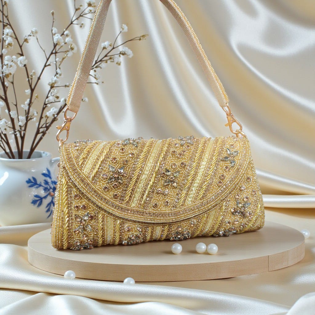VRPS Flap Bag | Handcrafted Ethnic Bag | SWIS-4138