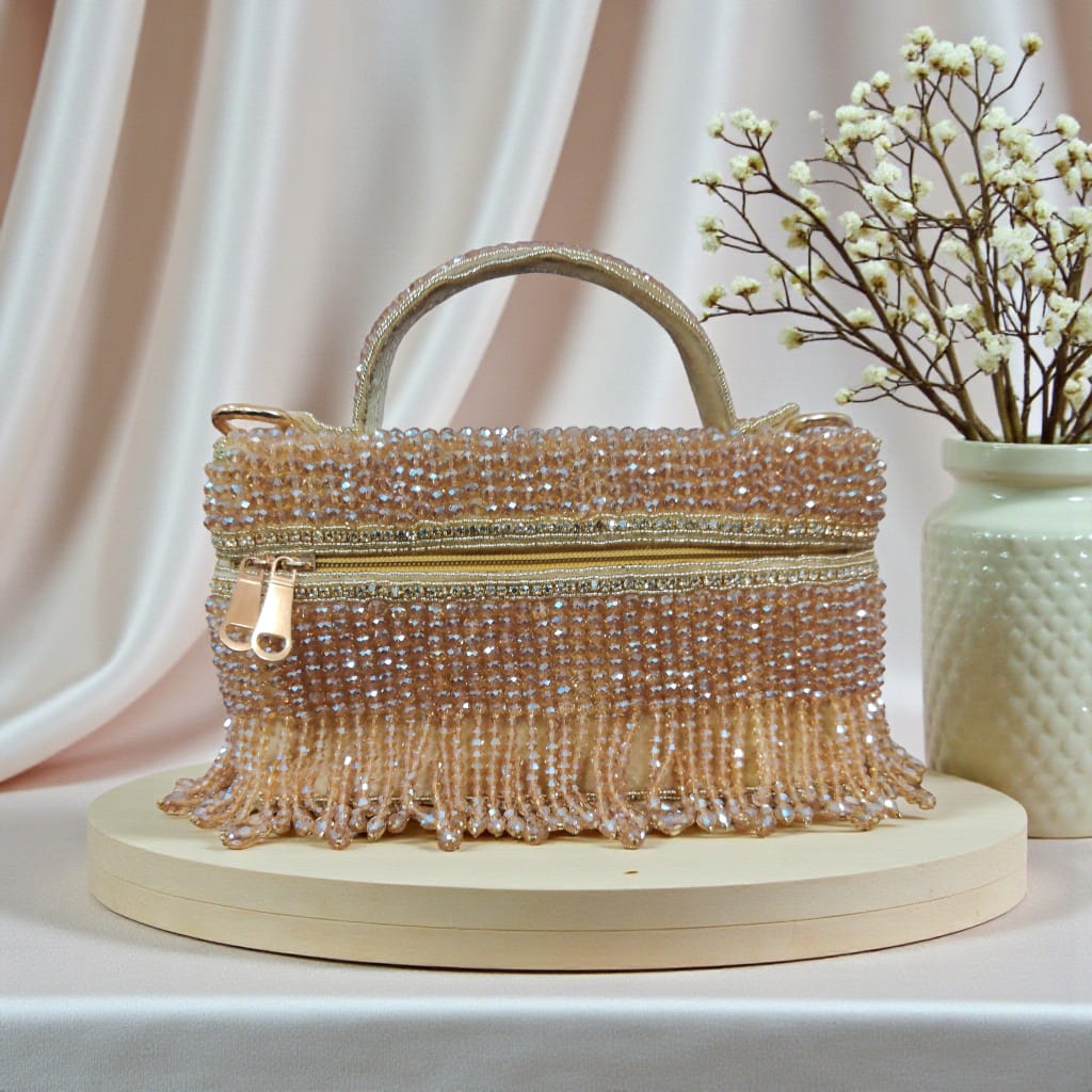 VRPS Embroidered Clutch | Handcrafted Ethnic Bag | SWIS-4149 | Additional Angle
