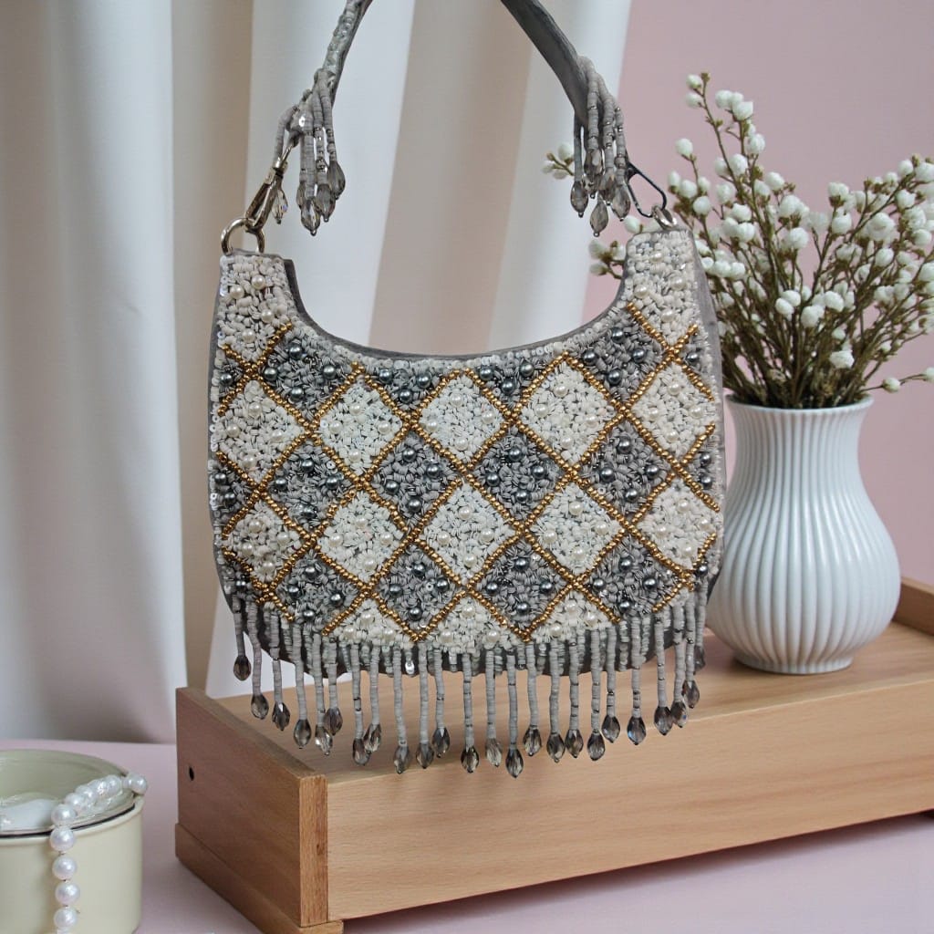 VRPS Embroidered Clutch | Handcrafted Ethnic Bag | SWIS-4158