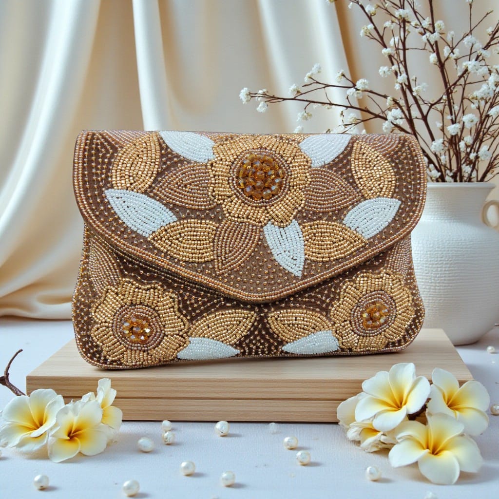 VRPS Flap Bag | Handcrafted Ethnic Bag | SWIS-4163 | Additional Angle