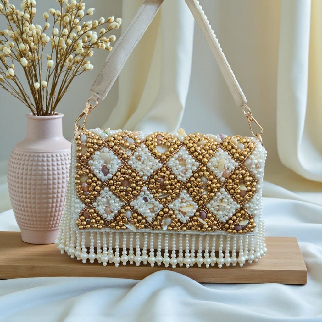 VRPS Flap Bag | Handcrafted Ethnic Bag | SWIS-4170 | Additional Angle