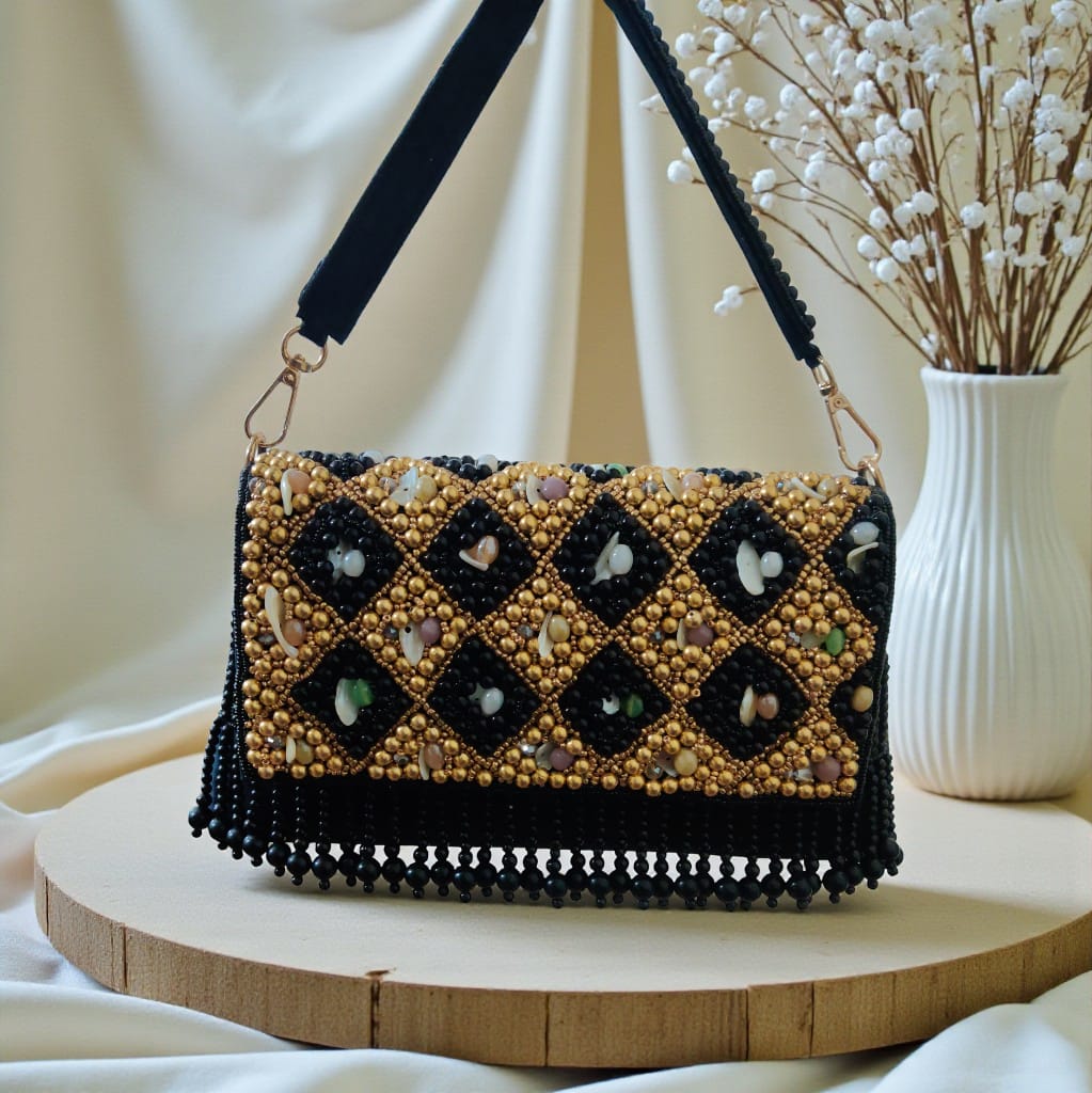 VRPS Flap Bag | Handcrafted Ethnic Bag | SWIS-4174