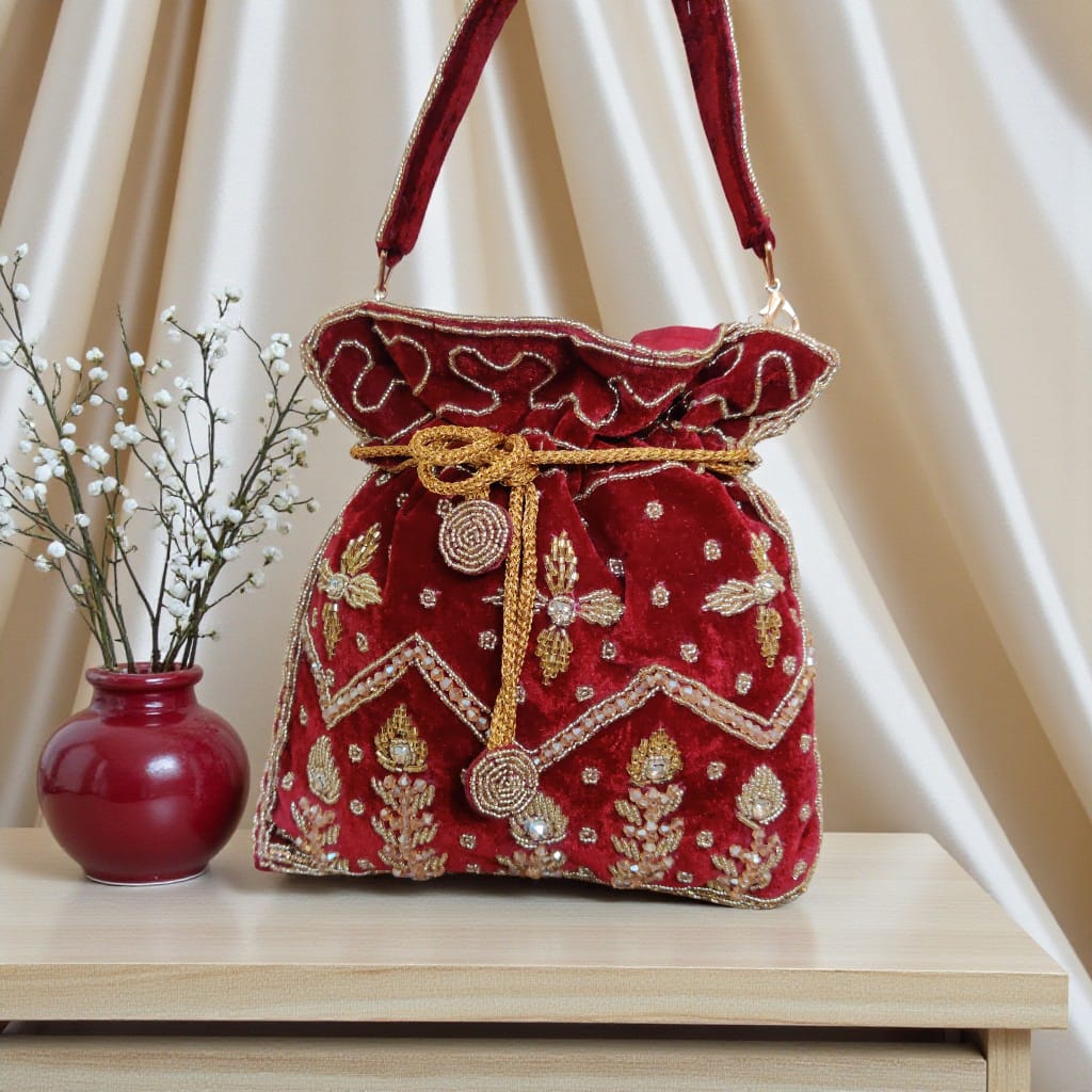 VRPS Potli Bag | Handcrafted Ethnic Bag | SWIS-4193