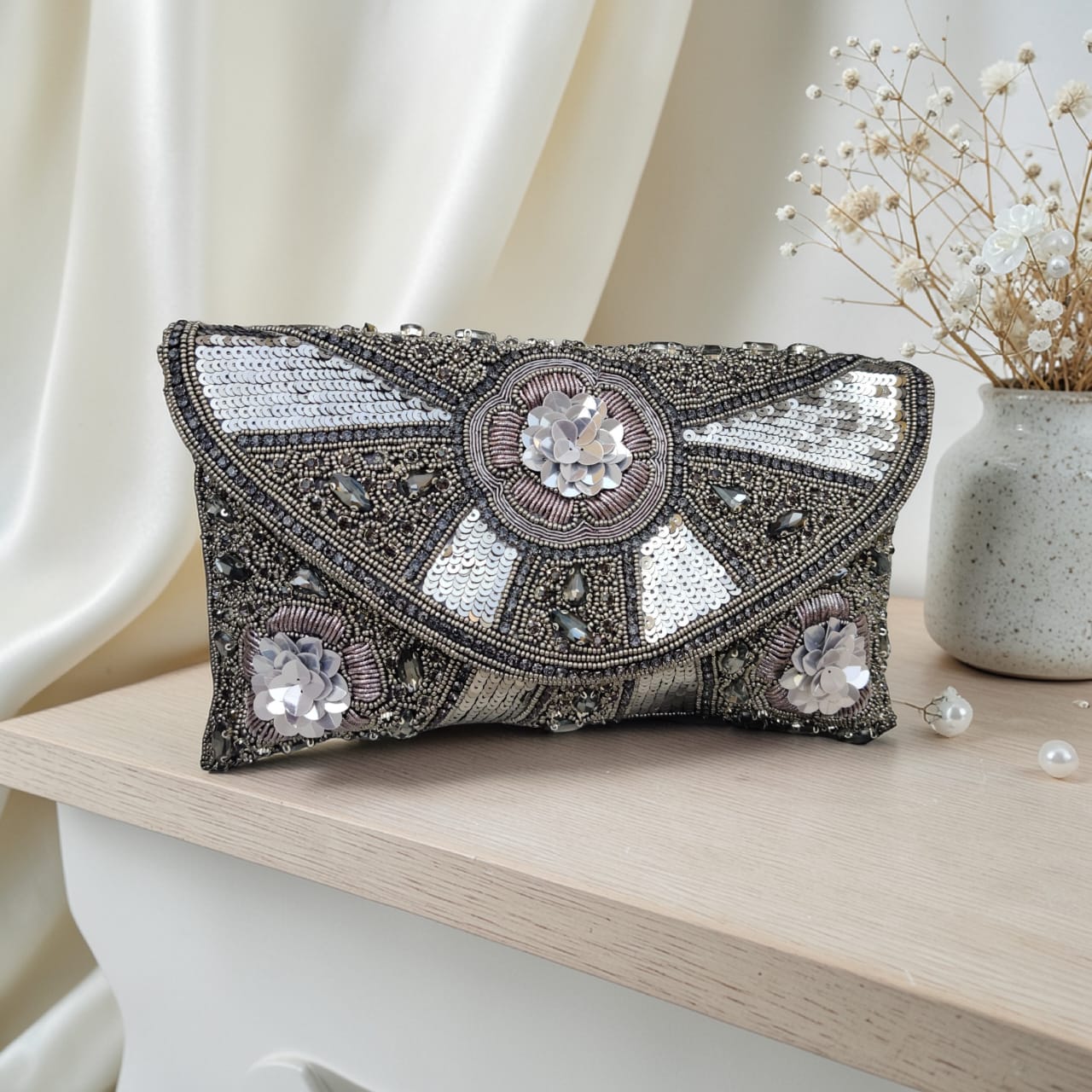 VRPS Flap Bag | Handcrafted Ethnic Bag | SWIS-4219