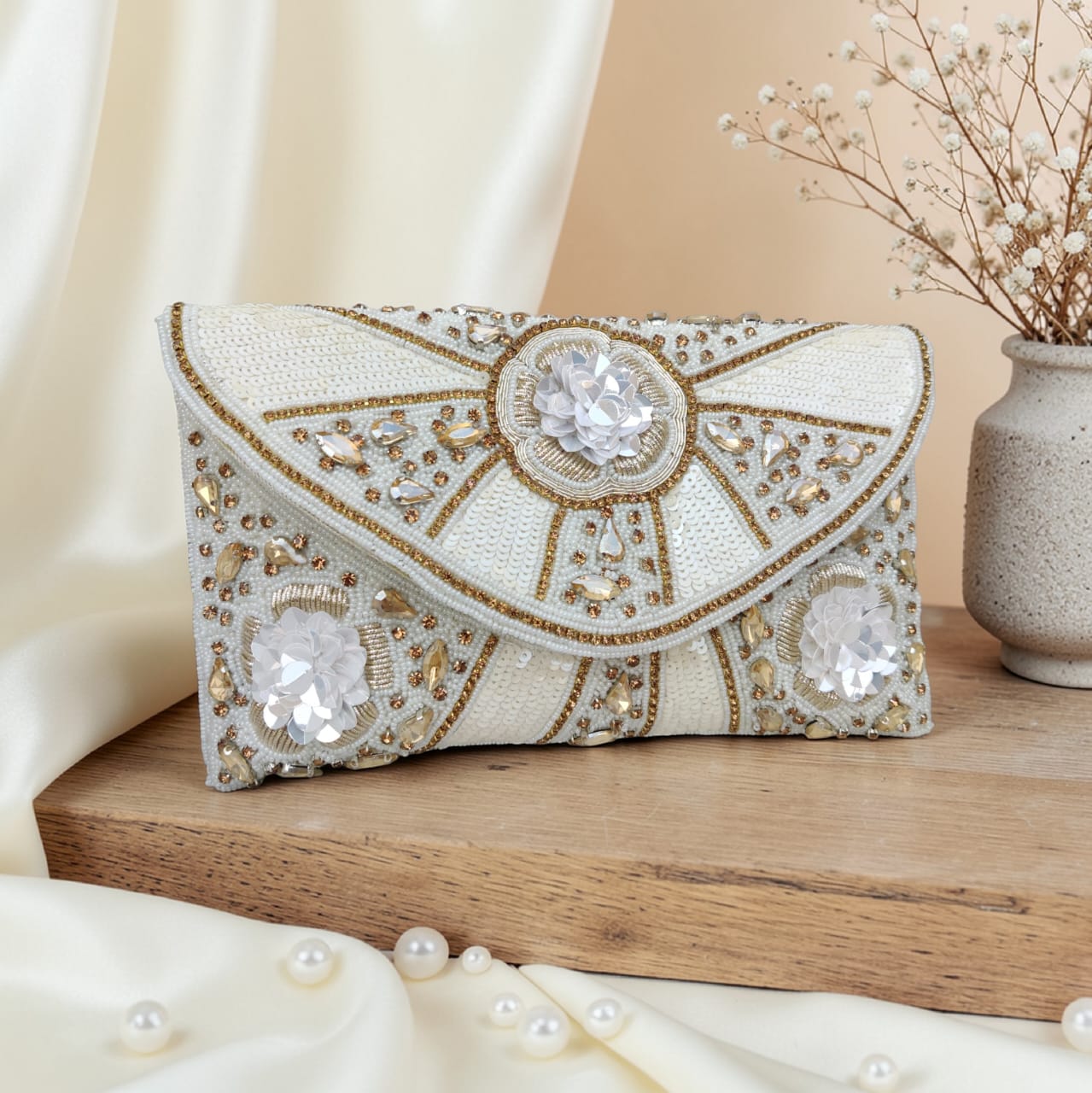 VRPS Flap Bag | Handcrafted Ethnic Bag | SWIS-4221