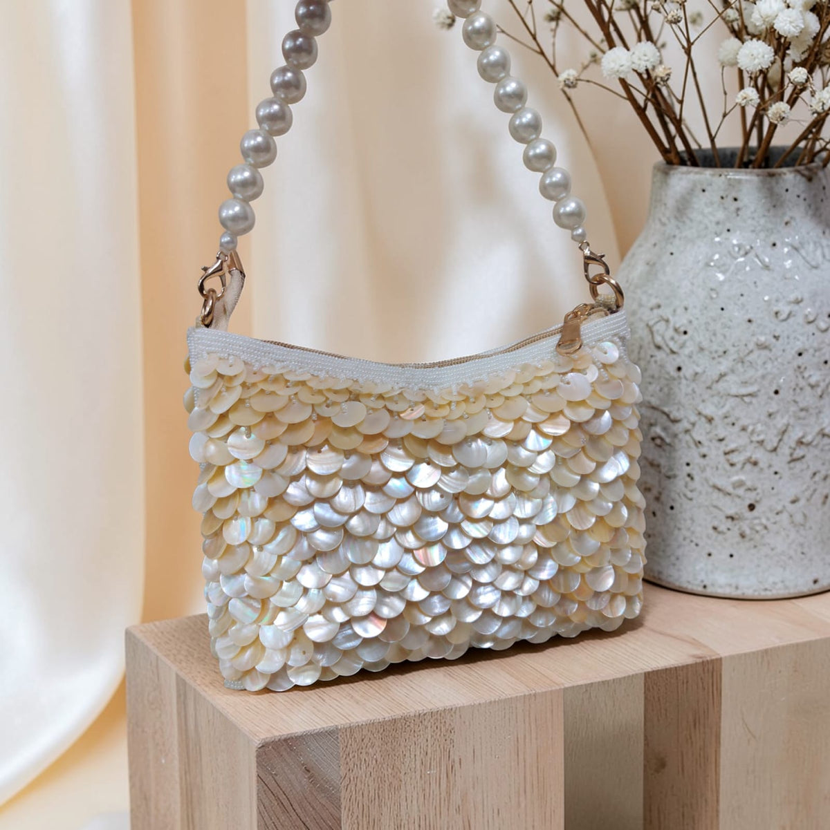 VRPS Embroidered Clutch | Handcrafted Ethnic Bag | SWIS-4317 | Additional Angle