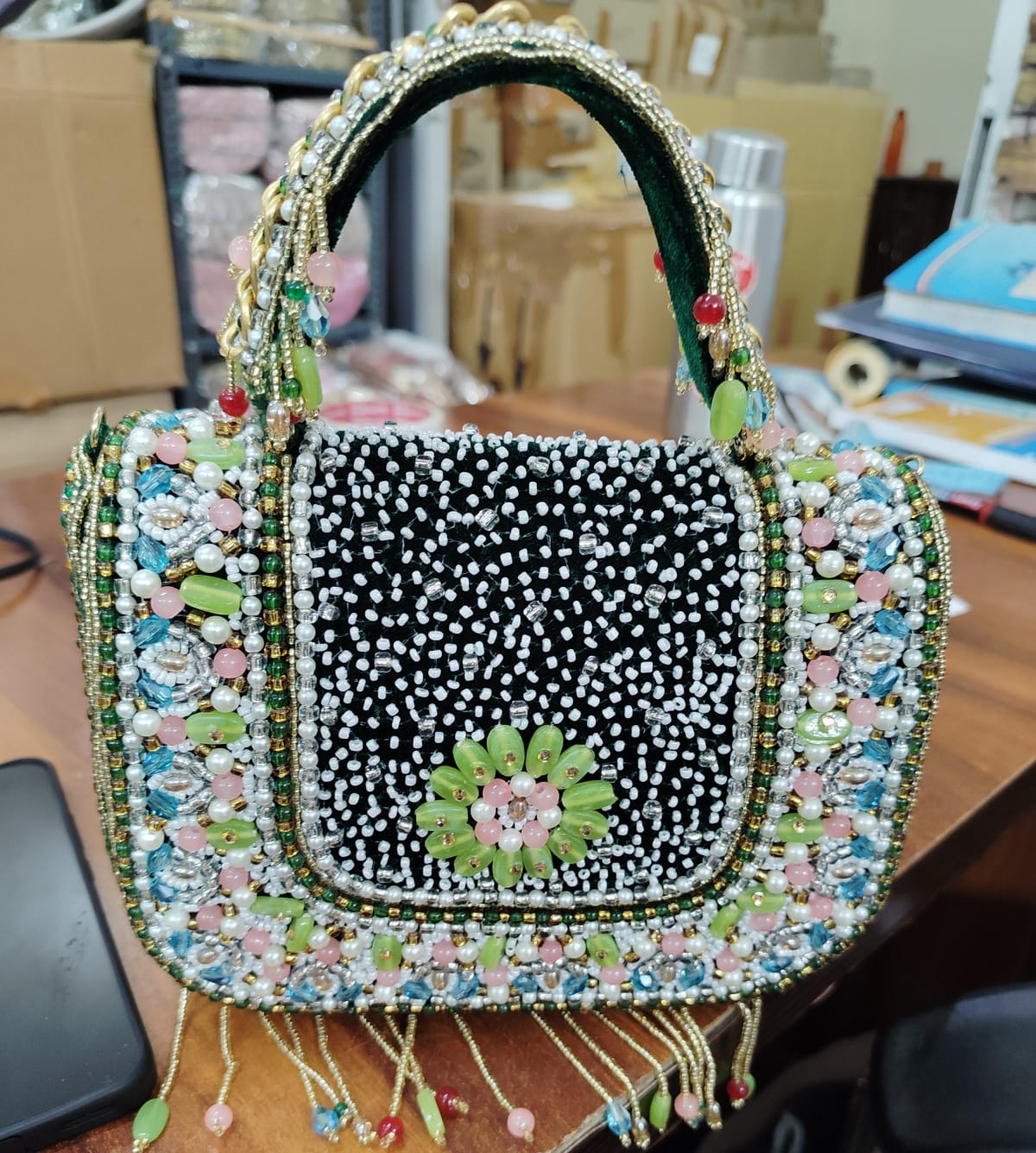 VRPS Flap Bag | Handcrafted Ethnic Bag | SWIS-4355