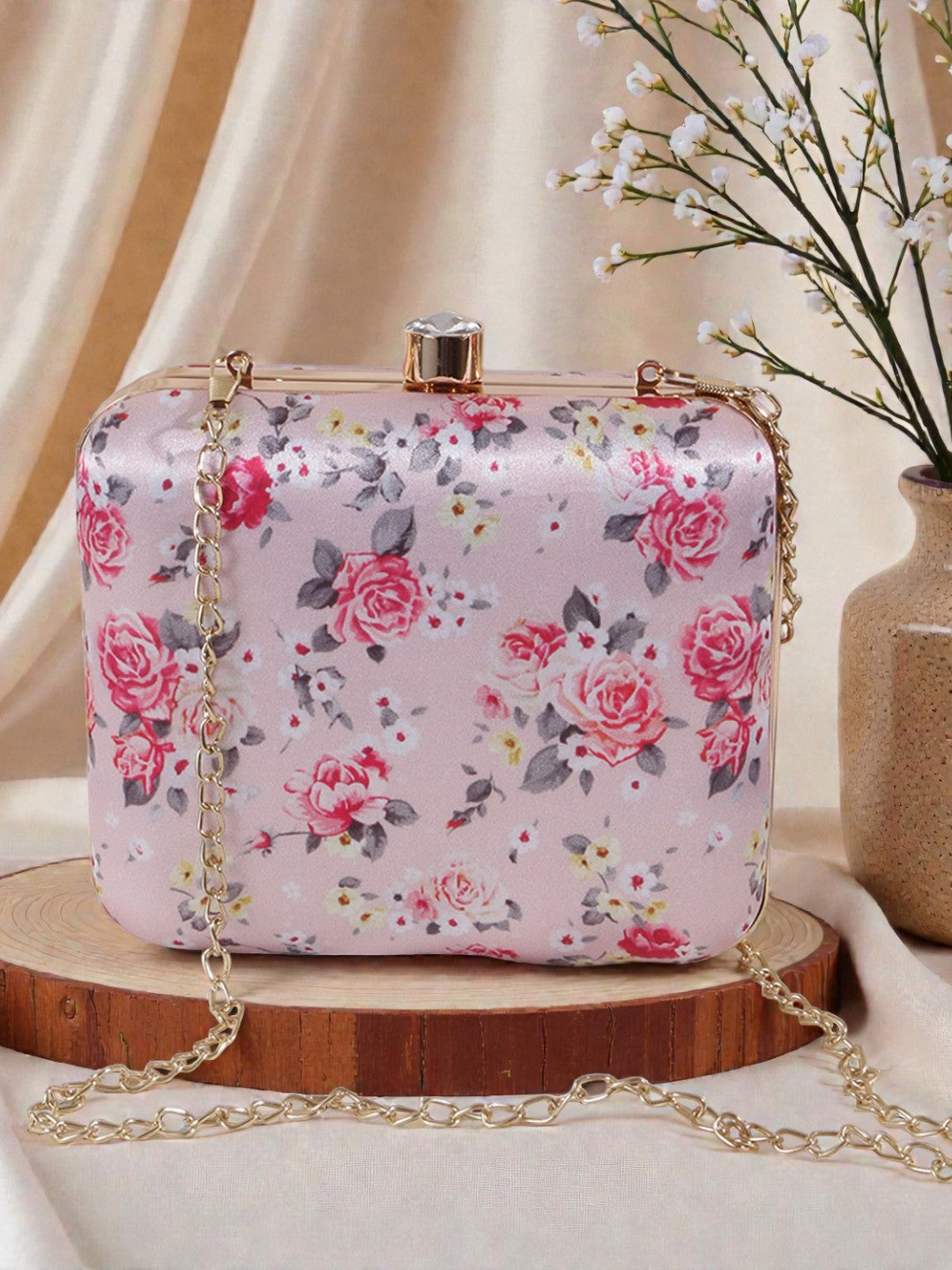 VRPS Printed Clutch | Handcrafted Ethnic Bag | SWIS-436