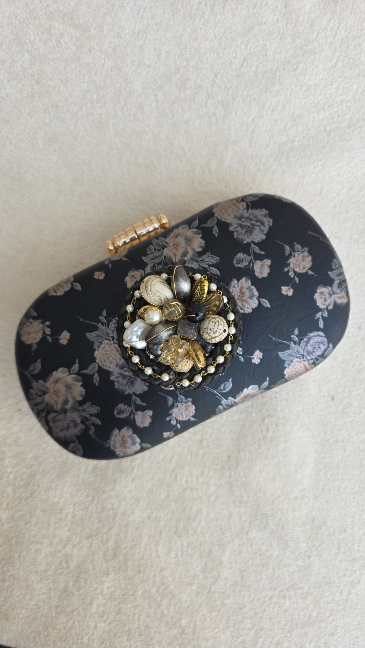 VRPS Classic Clutch | Handcrafted Ethnic Bag | SWIS-4377 | Additional Angle