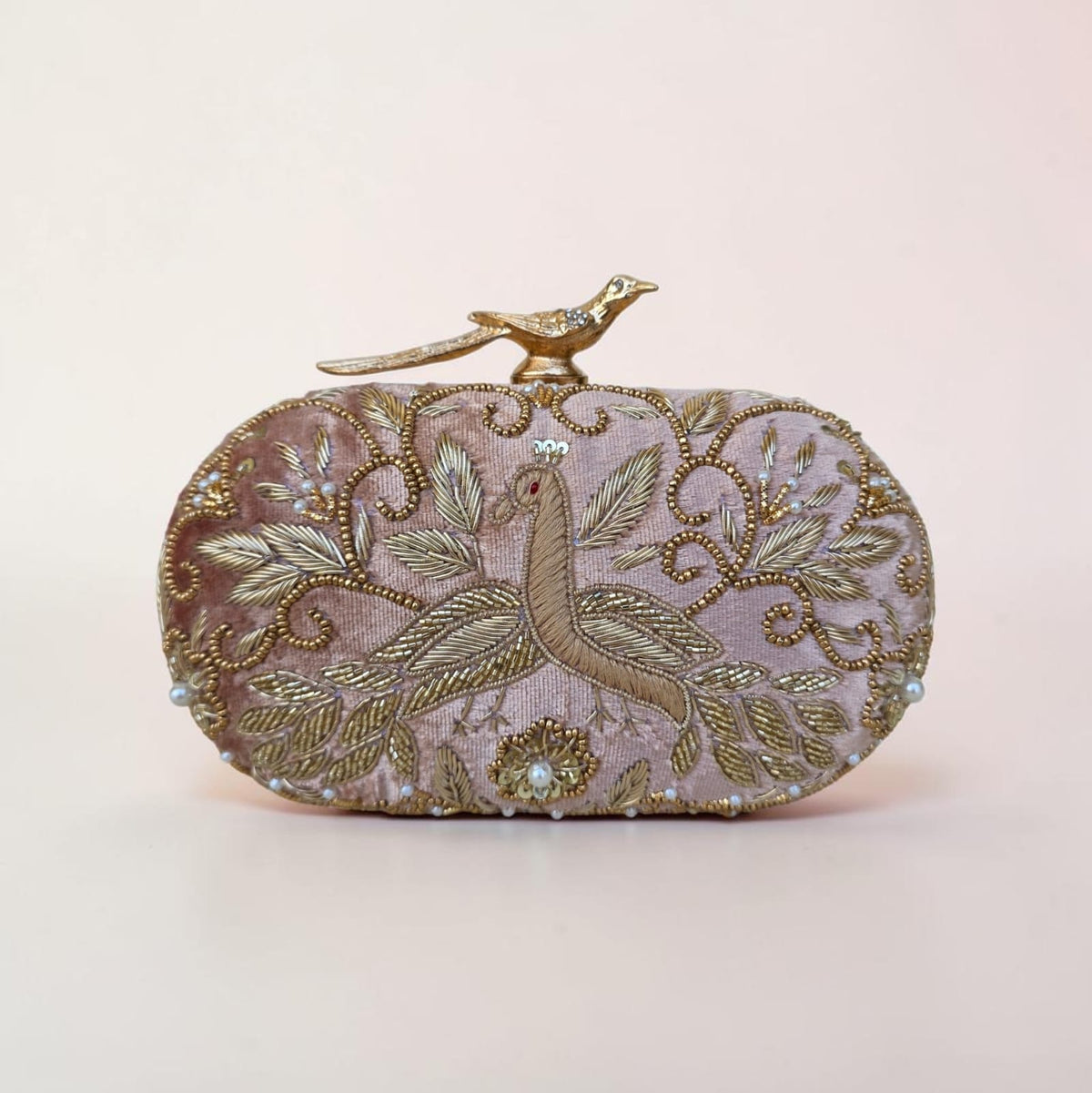 VRPS Embroidered Clutch | Handcrafted Ethnic Bag | SWIS-4392 | Additional Angle