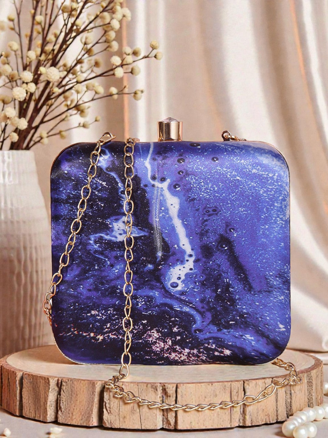 VRPS Printed Clutch | Handcrafted Ethnic Bag | SWIS-44