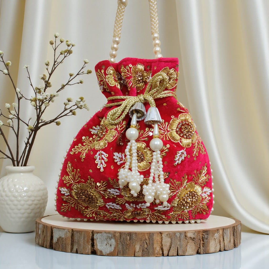 VRPS Potli Bag | Handcrafted Ethnic Bag | SWIS-4426