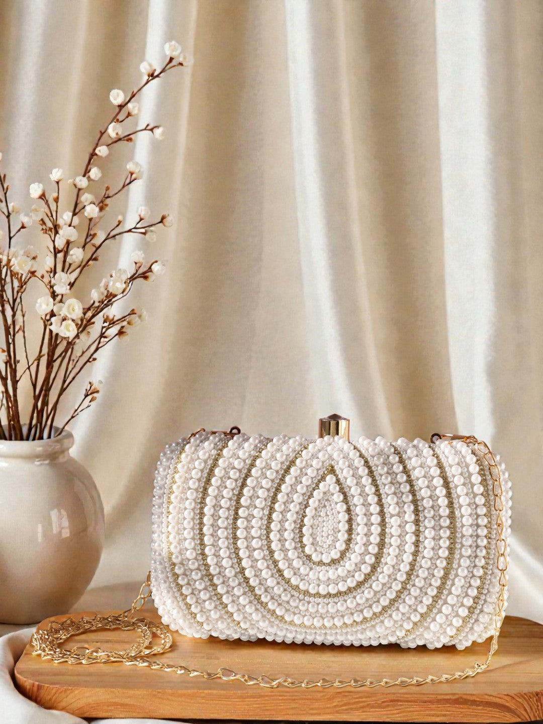 VRPS Embroidered Clutch | Handcrafted Ethnic Bag | SWIS-443