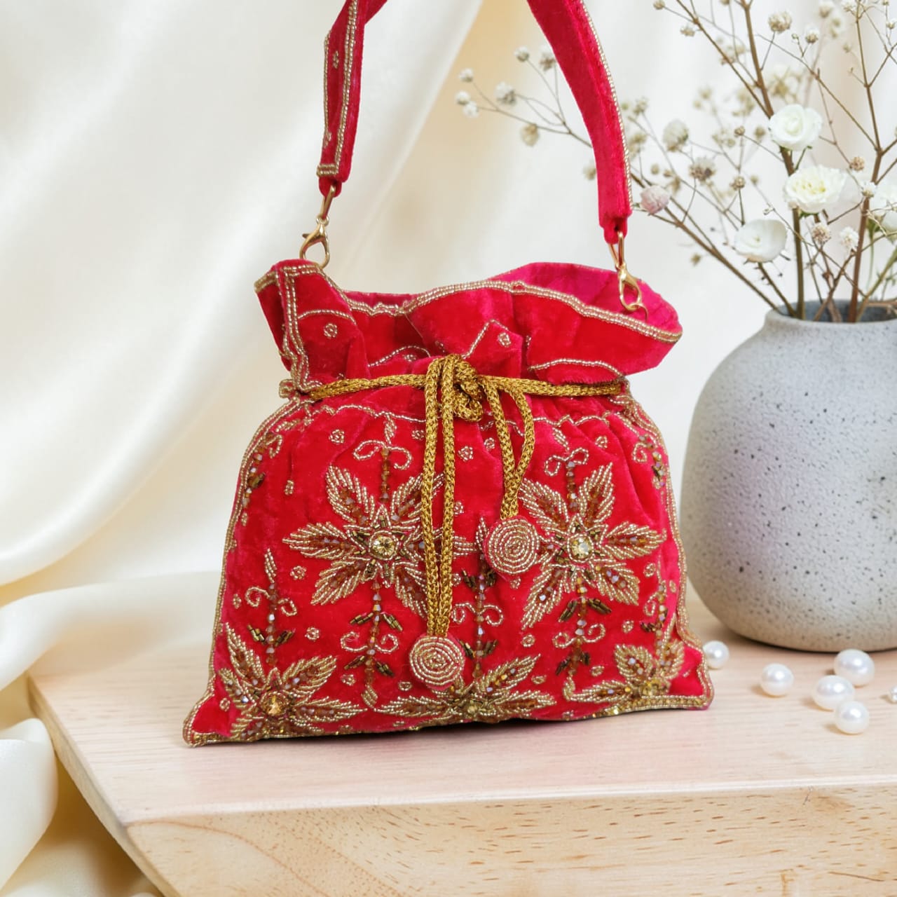 VRPS Potli Bag | Handcrafted Ethnic Bag | SWIS-4450