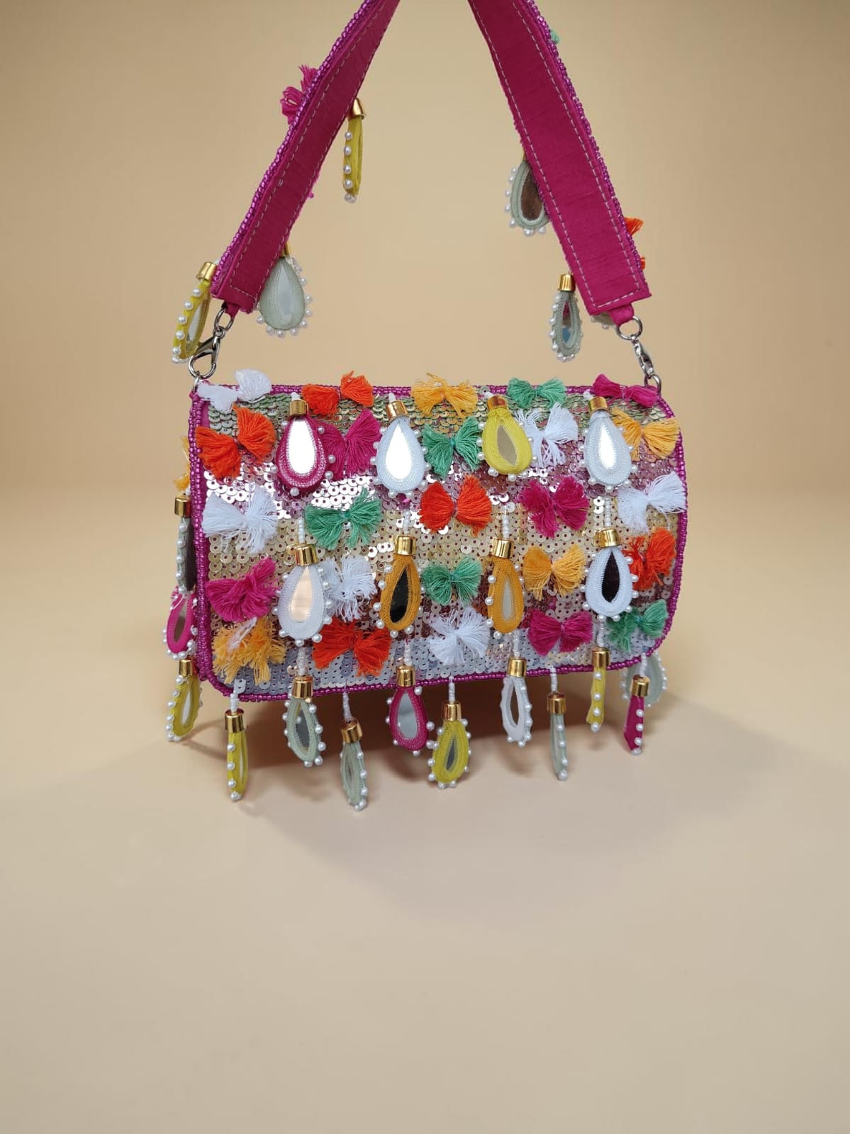 VRPS Flap Bag | Handcrafted Ethnic Bag | SWIS-4453