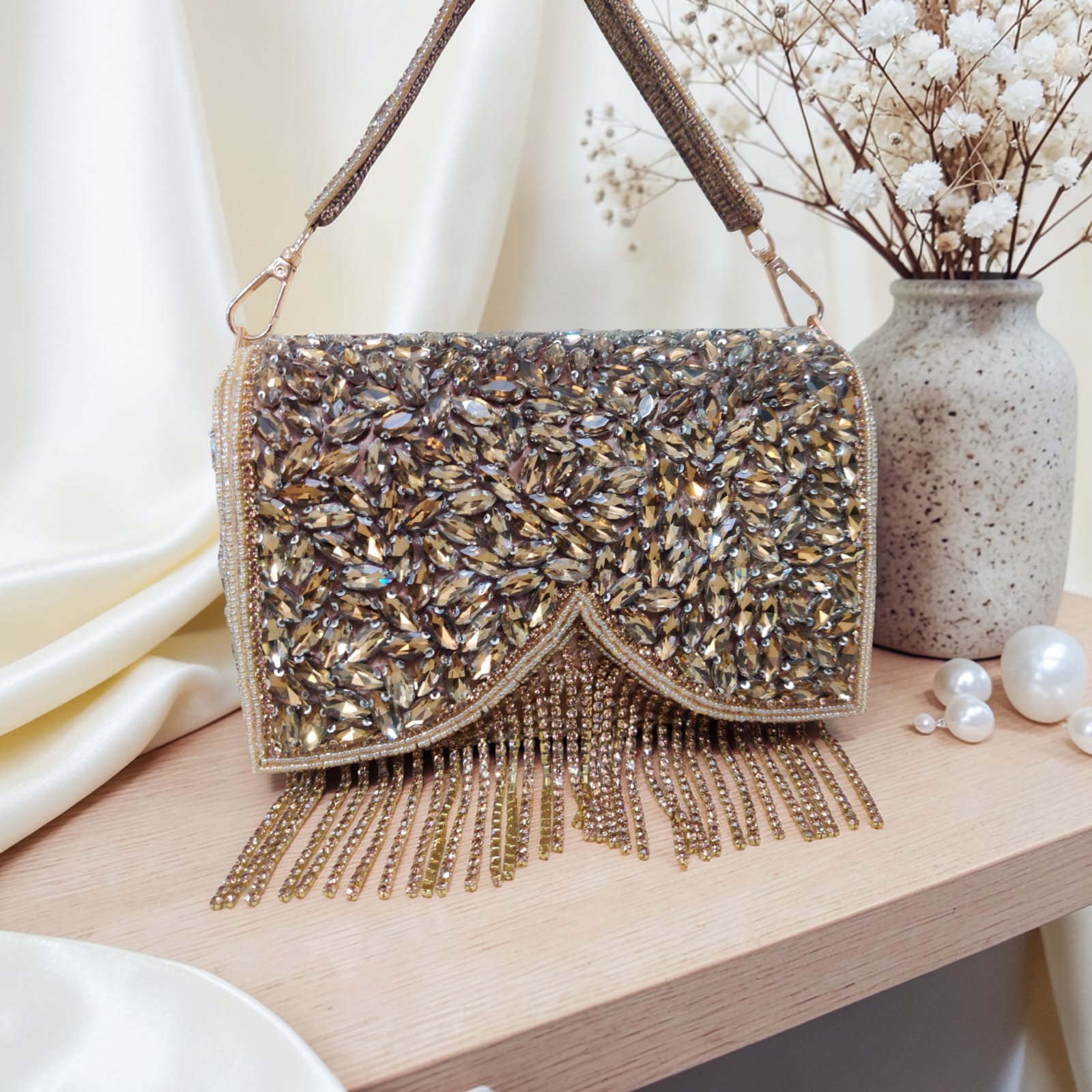 VRPS Flap Bag | Handcrafted Ethnic Bag | SWIS-4499