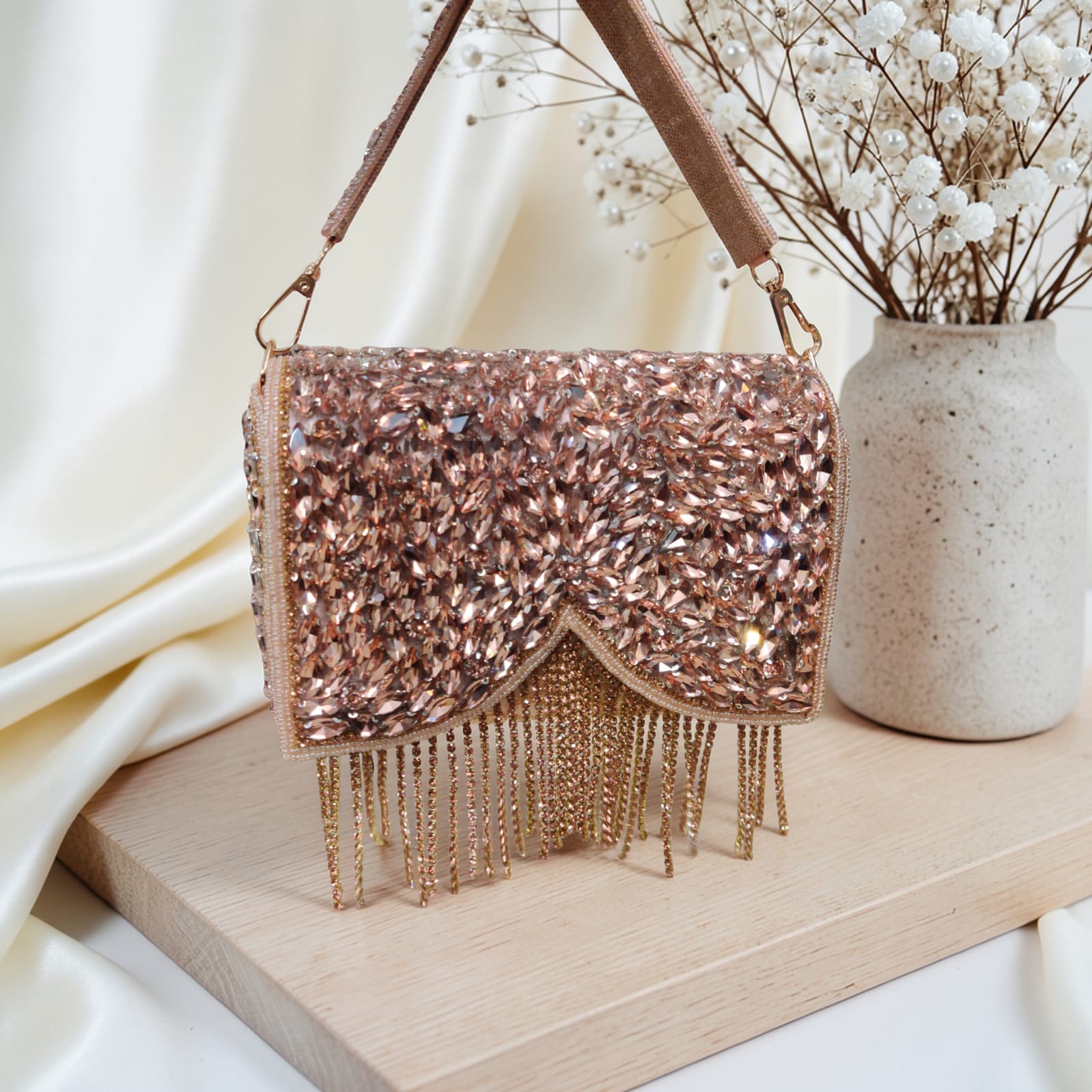VRPS Flap Bag | Handcrafted Ethnic Bag | SWIS-4500 | Additional Angle