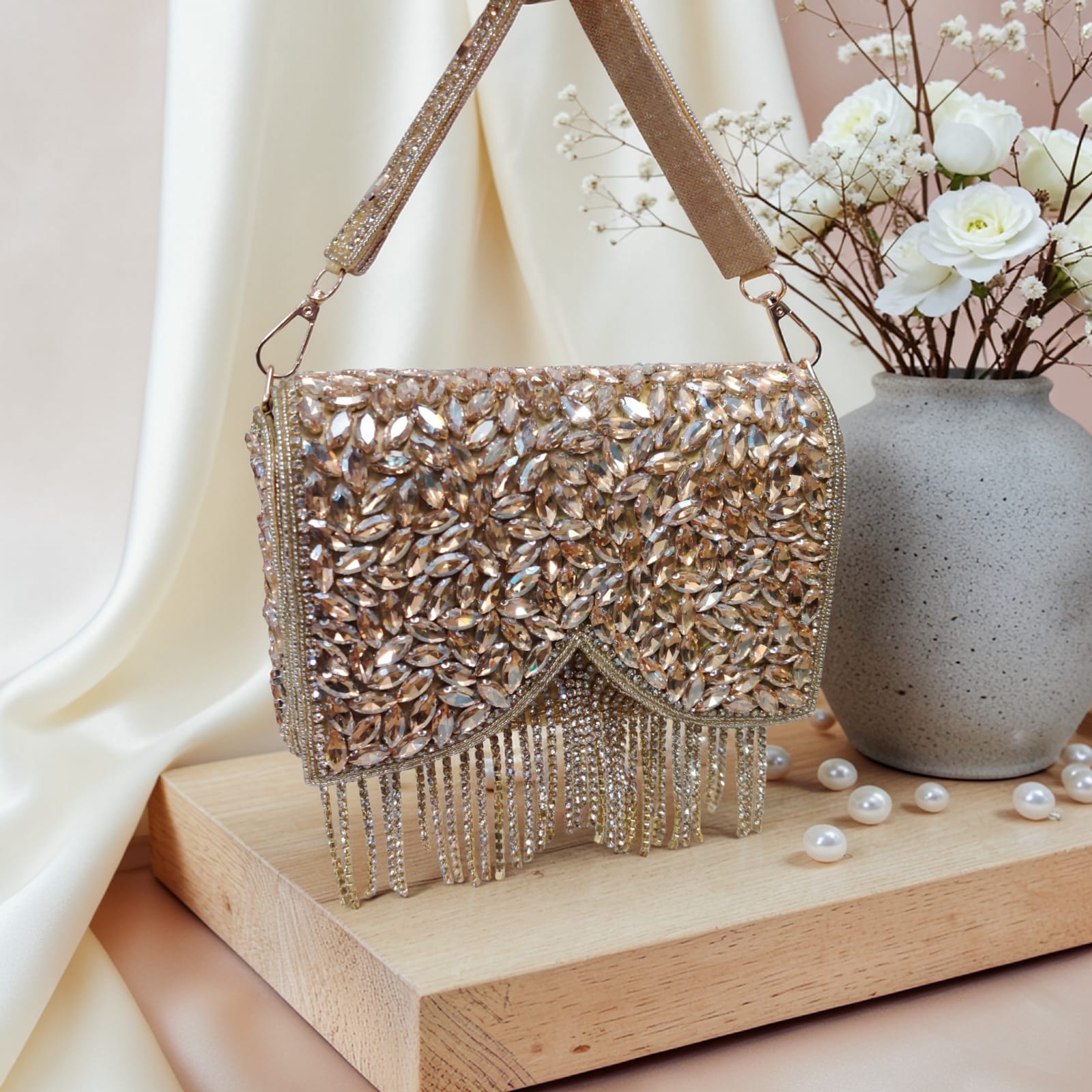 VRPS Flap Bag | Handcrafted Ethnic Bag | SWIS-4501