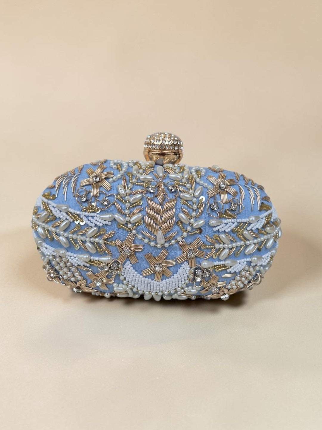 VRPS Embroidered Clutch | Handcrafted Ethnic Bag | SWIS-4516