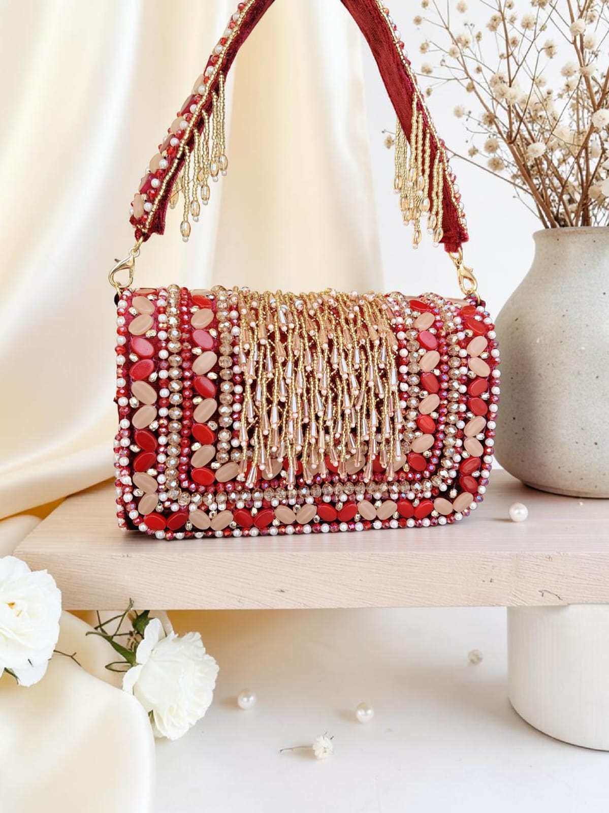 VRPS Flap Bag | Handcrafted Ethnic Bag | SWIS-4523