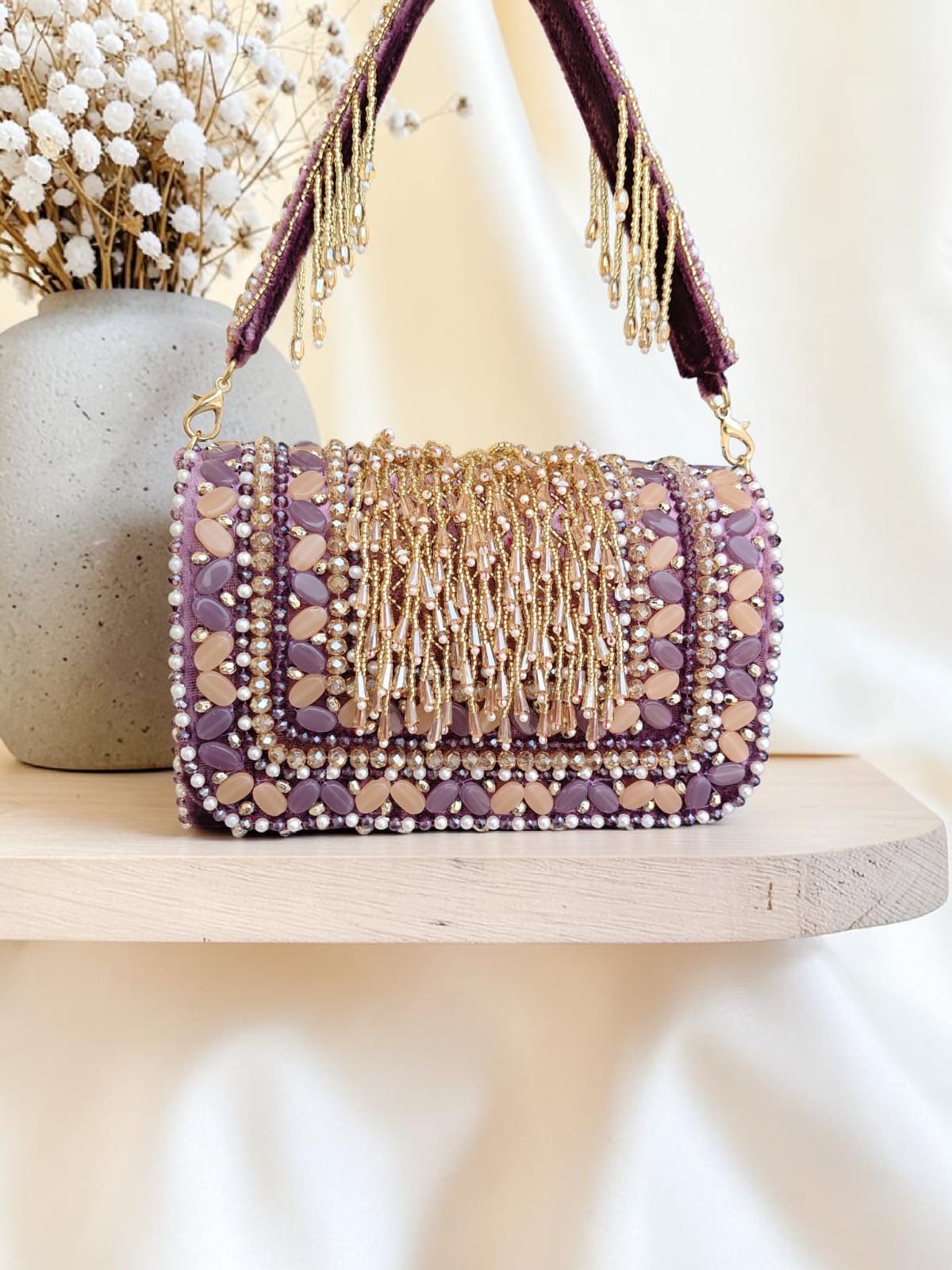 VRPS Flap Bag | Handcrafted Ethnic Bag | SWIS-4524