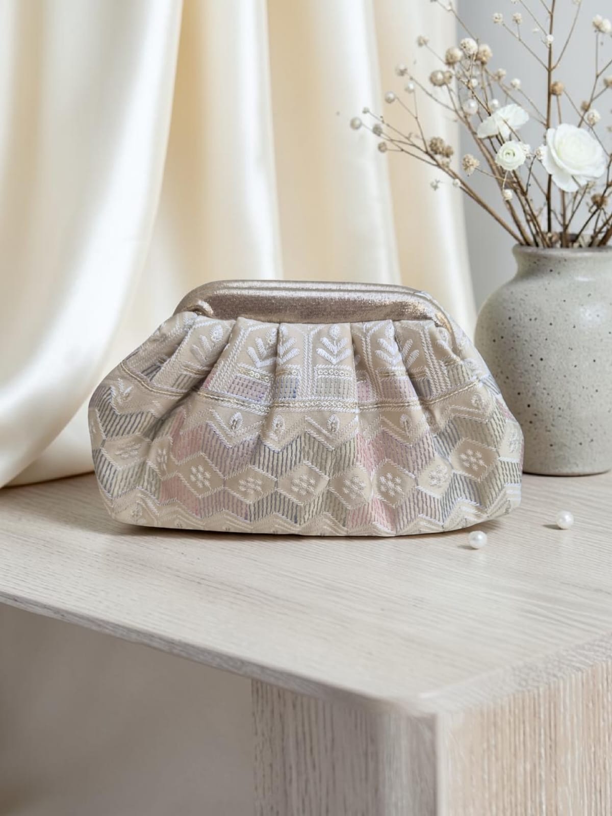 VRPS Batua Bag | Handcrafted Ethnic Bag | SWIS-4540 | Additional Angle