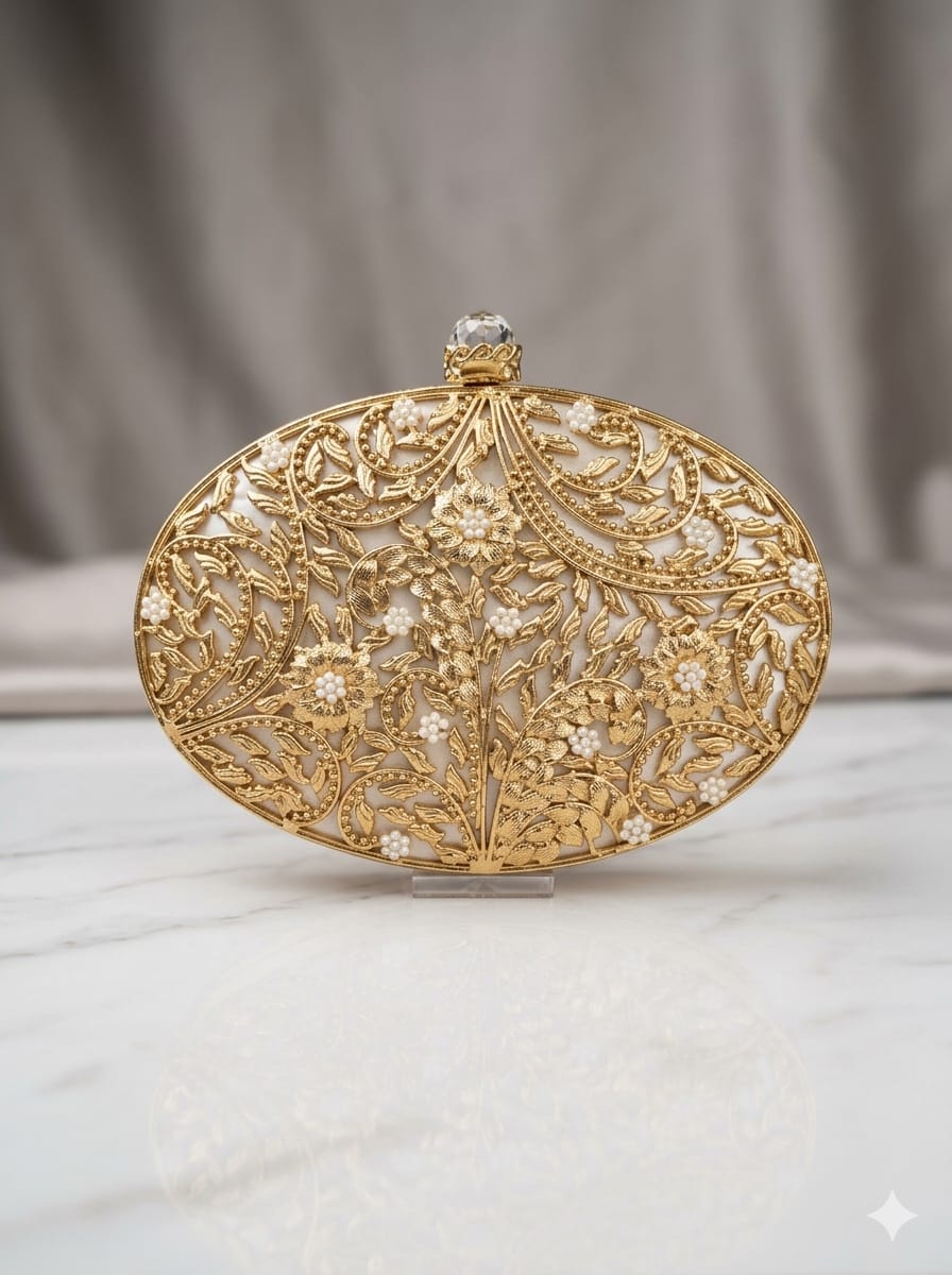 VRPS MOP Clutch | Handcrafted Ethnic Bag | SWIS-4734