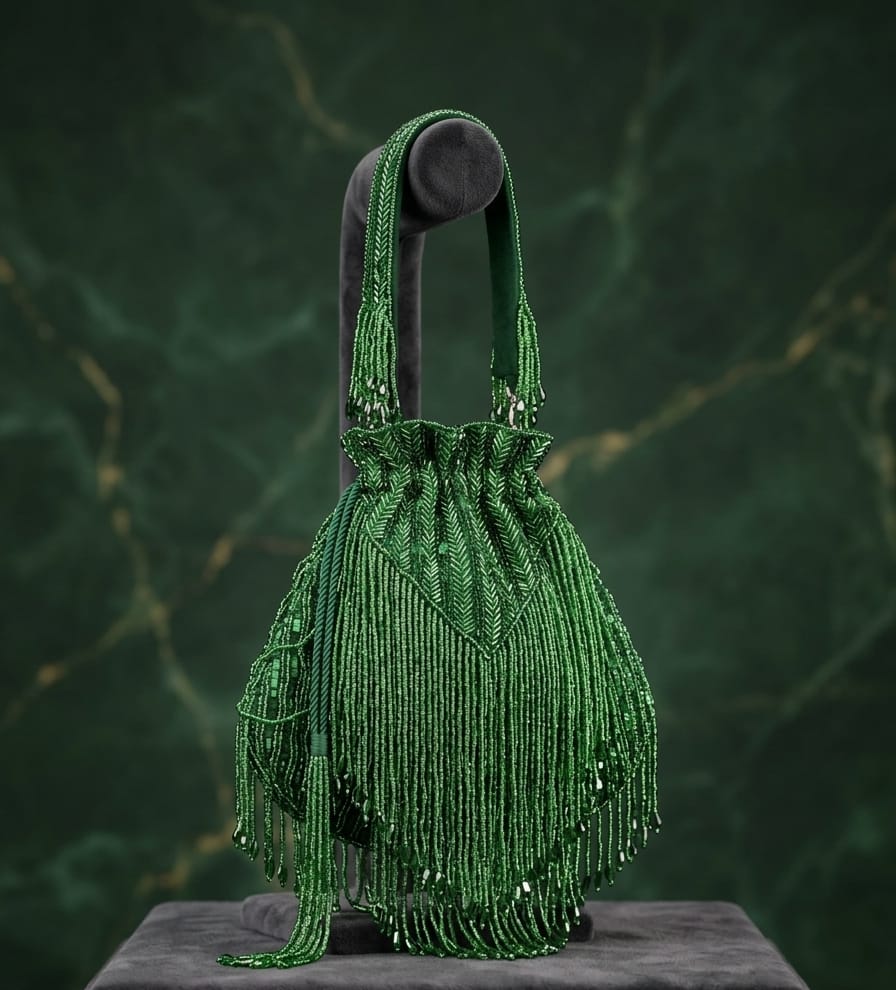 VRPS Designer Potli Bag | Handcrafted Ethnic Bag | SWIS-4747