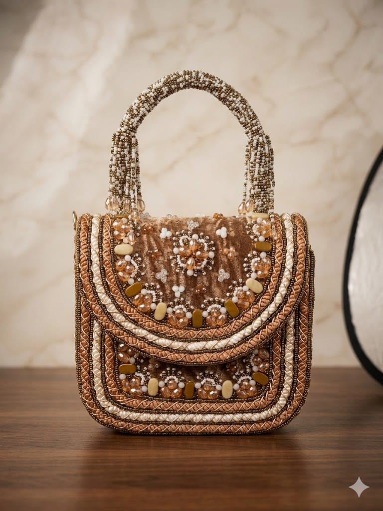 VRPS Flap Bag | Handcrafted Ethnic Bag | SWIS-4807