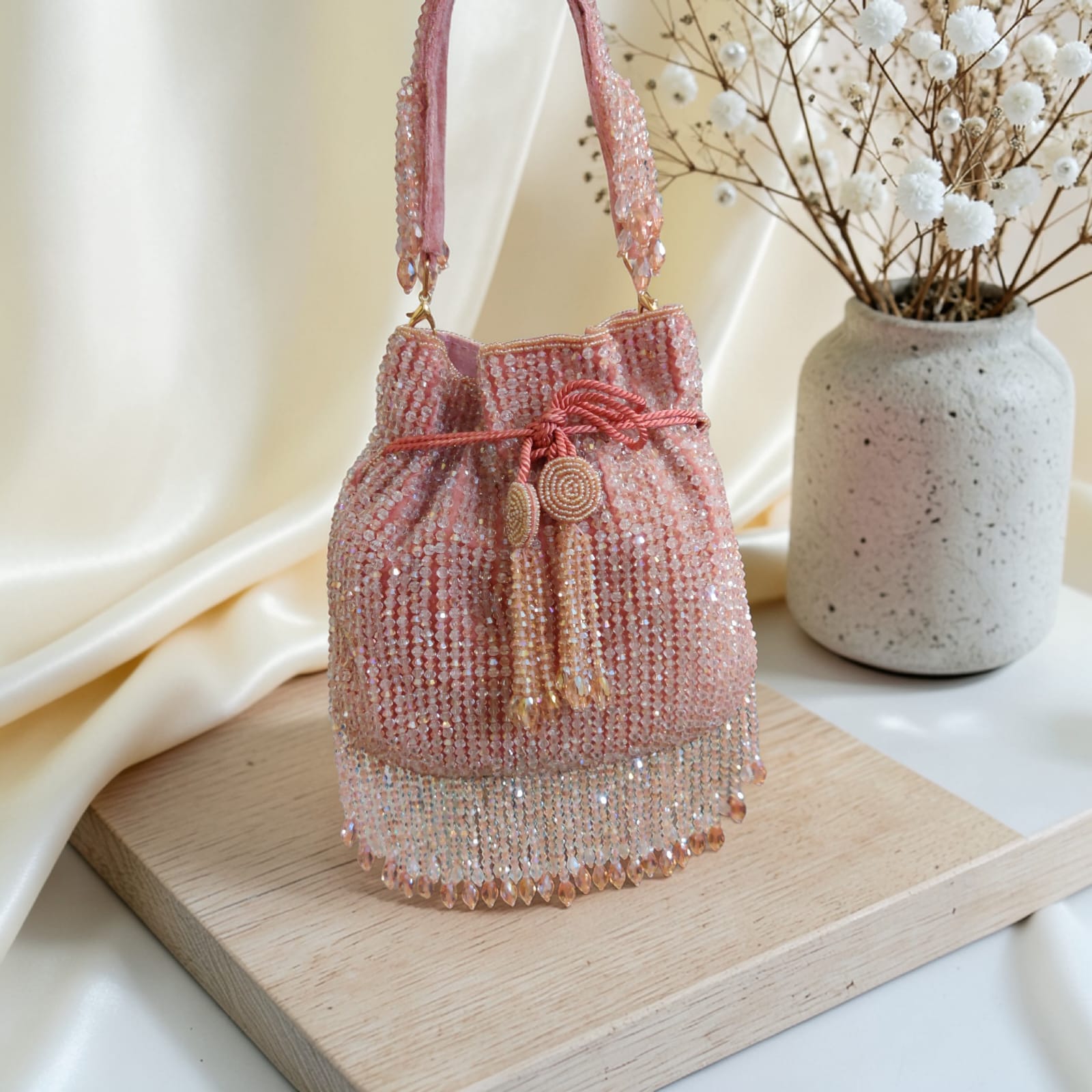 VRPS Designer Potli Bag | Handcrafted Ethnic Bag | SWIS-4821