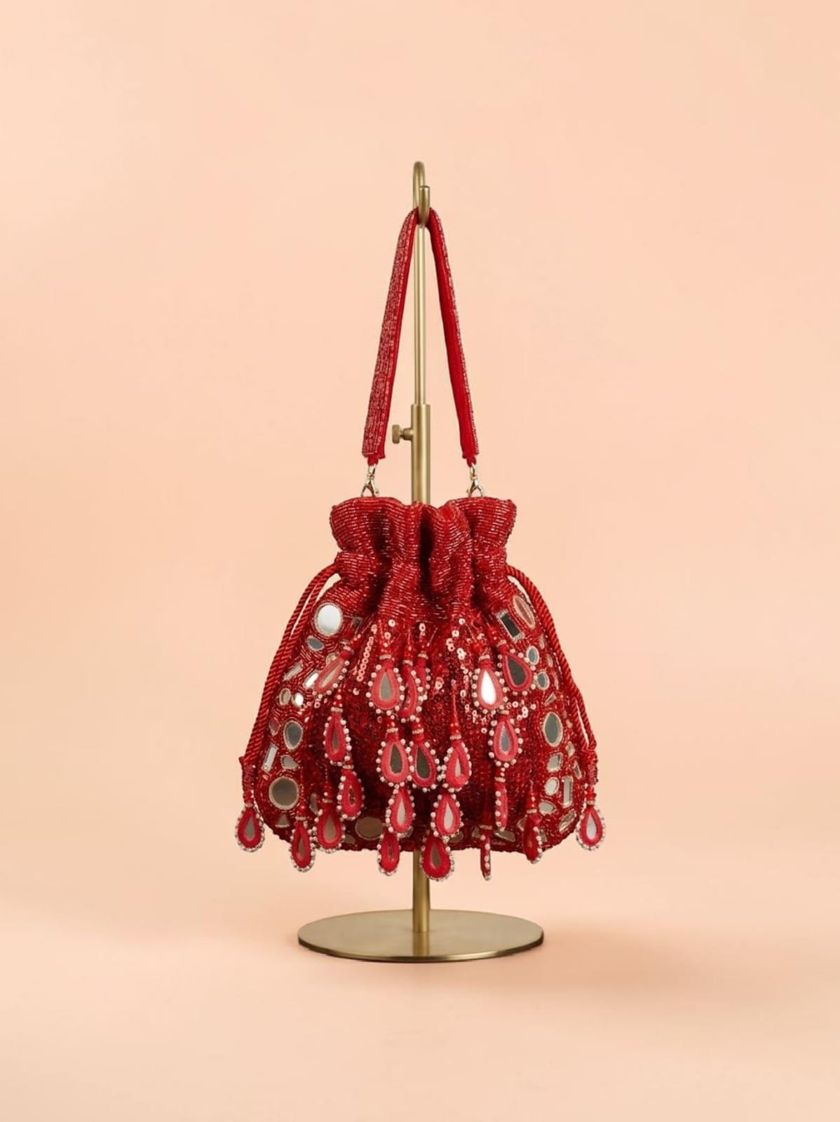 VRPS Designer Potli Bag | Handcrafted Ethnic Bag | SWIS-4842