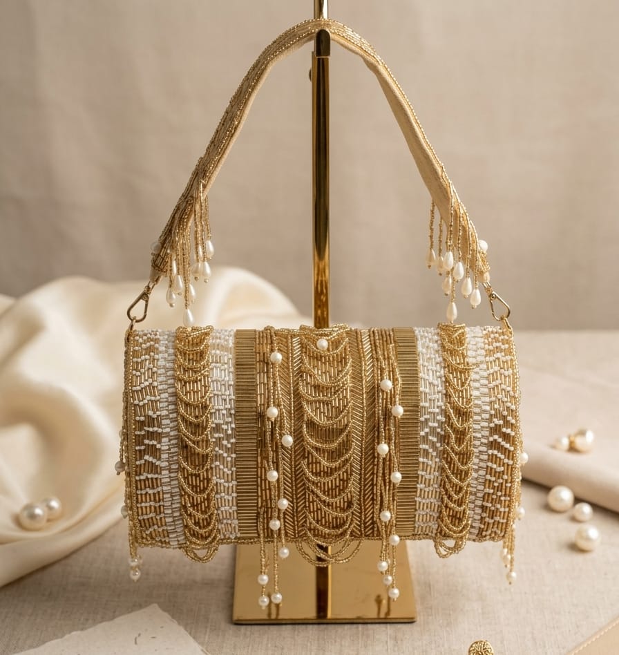 VRPS Flap Bag | Handcrafted Ethnic Bag | SWIS-4878