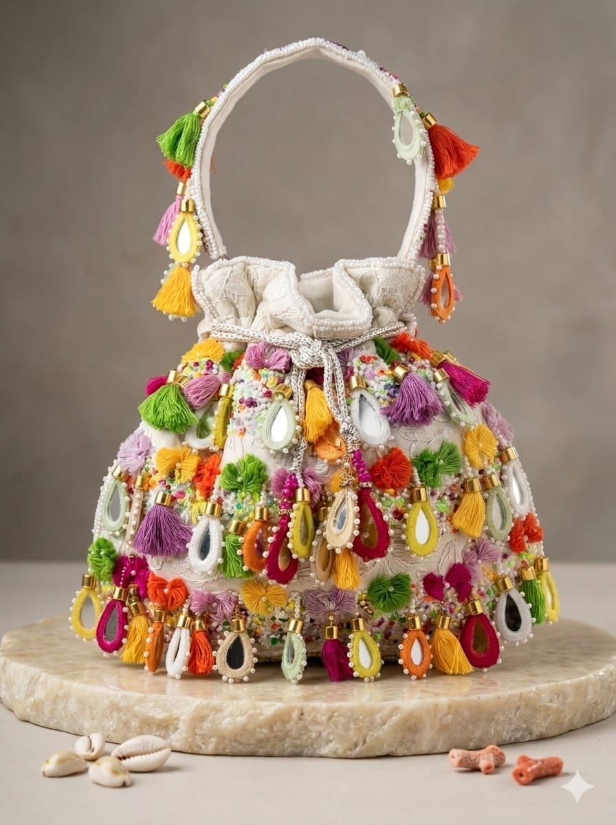 VRPS Potli Bag | Handcrafted Ethnic Bag | SWIS-4883